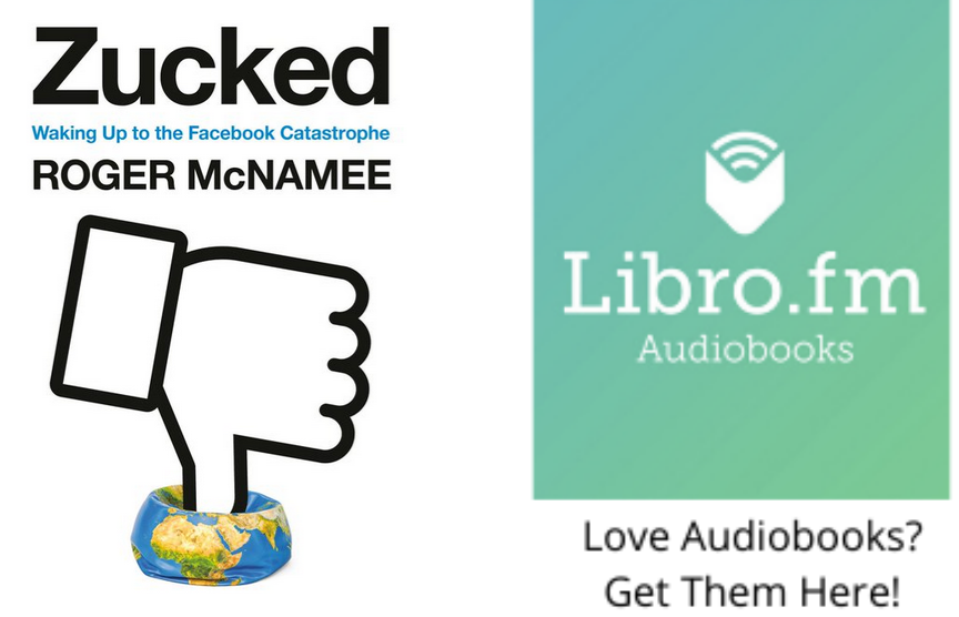 Get “Zucked” on audiobook at Libro.fm and support your local independent bookstore when you listen. Use promo code RTN and get two books for just $15!